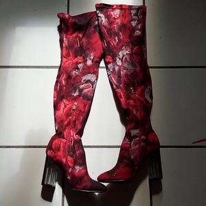 Glamour Chic° Knee High Heel Boots